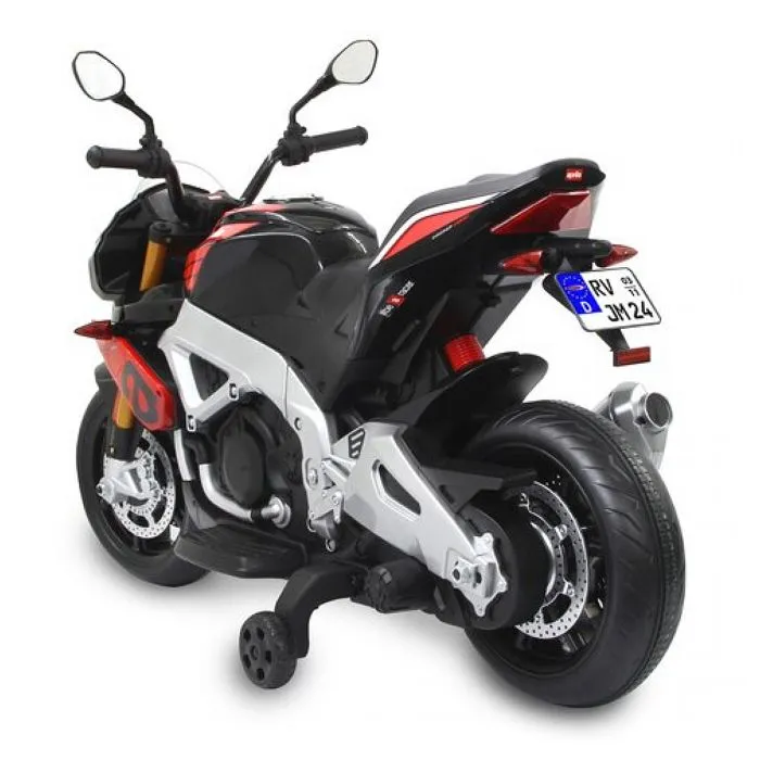 Véhicule électrique pour enfants - Jamara Kids - RIDE-ON APRILIA TUONO V4 1100 RR - Rouge - Batterie - 2 roues-2