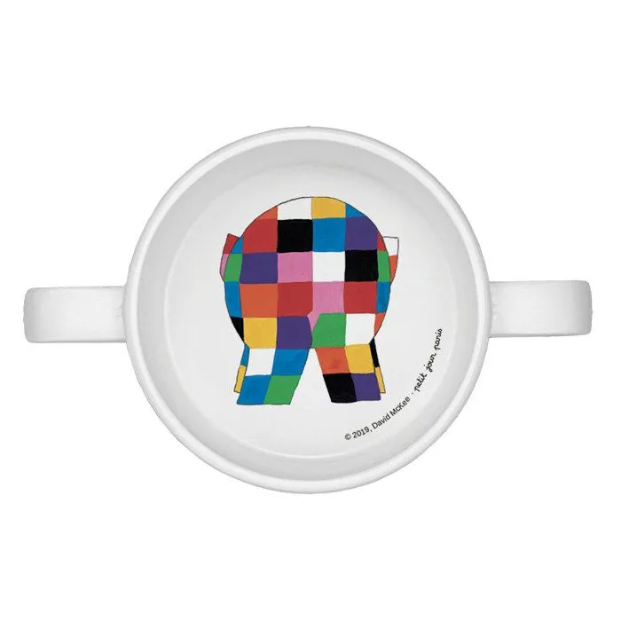Tasse deux anses antidérapante - Elmer - Coloris Unique - Pour enfant - 160 ml-3