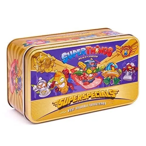 Figurines Superthings Rivals Of Kaboom - SUPERTHINGS - Doré - Tin Superspecials - Jaune - Multicolore-0