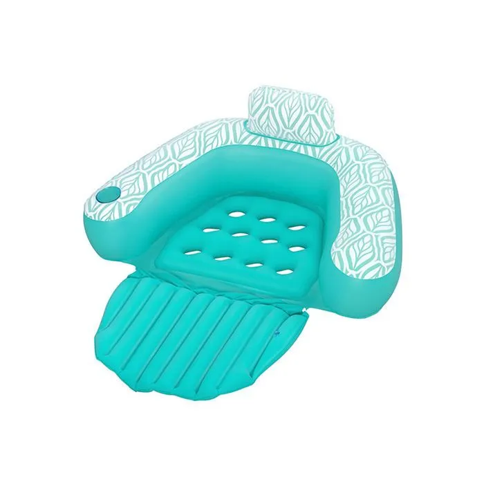 Fauteuil de piscine gonflable Bestway Comfort Plush 145 x 120 cm-0