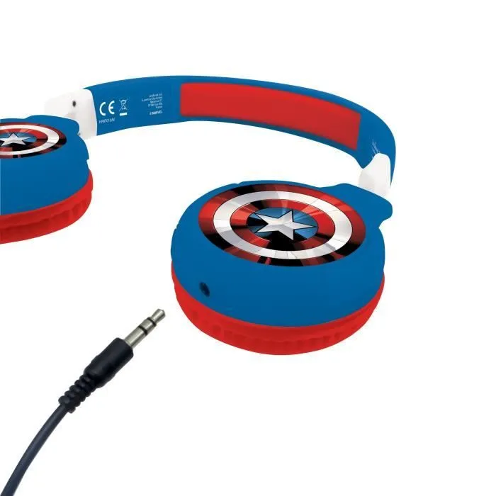 Casque Bluetooth® 2 en 1 AVENGERS pour enfants - LEXIBOOK-1