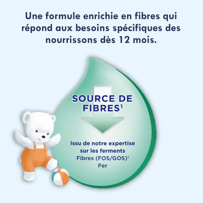 Lait en Poudre Premium 3 (900g) - Galliagest Dès 12 Mois-2