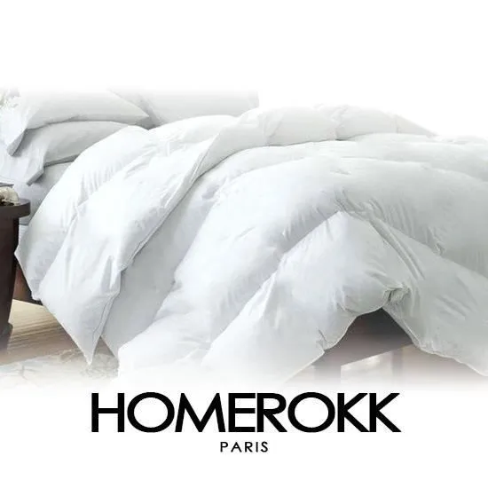 Couette 220x240 - 2 places - 450 gr/m + 2 oreiller 50x70 - HOMEROKK-1