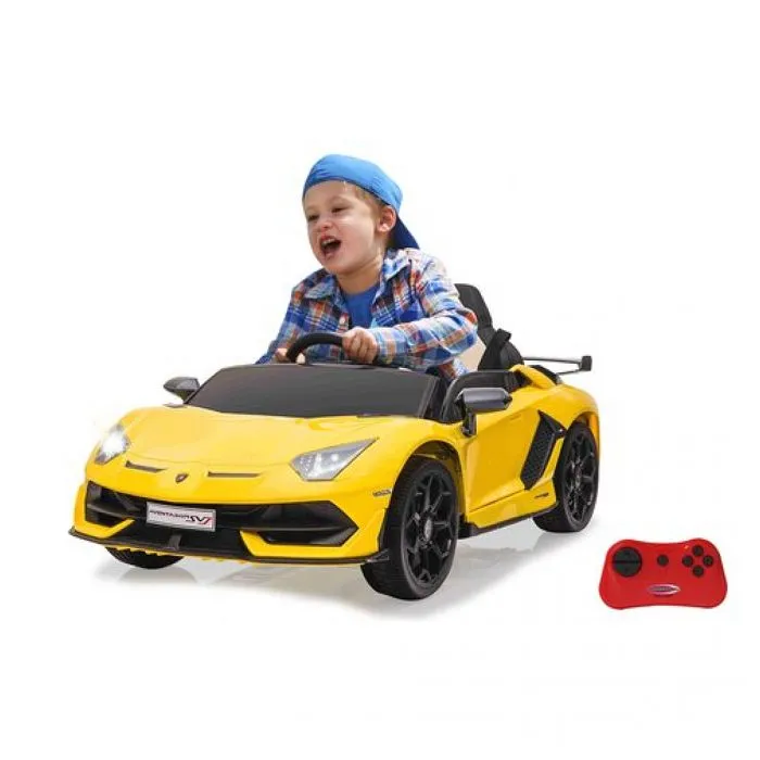 Véhicule à pédales - JAMARA - Aventador SVJ - Jaune - 12V - 2,4GHz-3