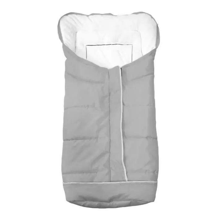 Chancelière doublée polaire - Gris - 100 cm-0