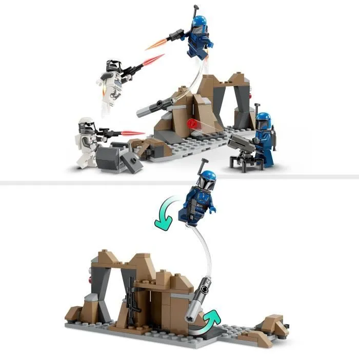 LEGO® Star Wars 75373 Pack de combat de l’embuscade sur Mandalore - Jouet de construction-2