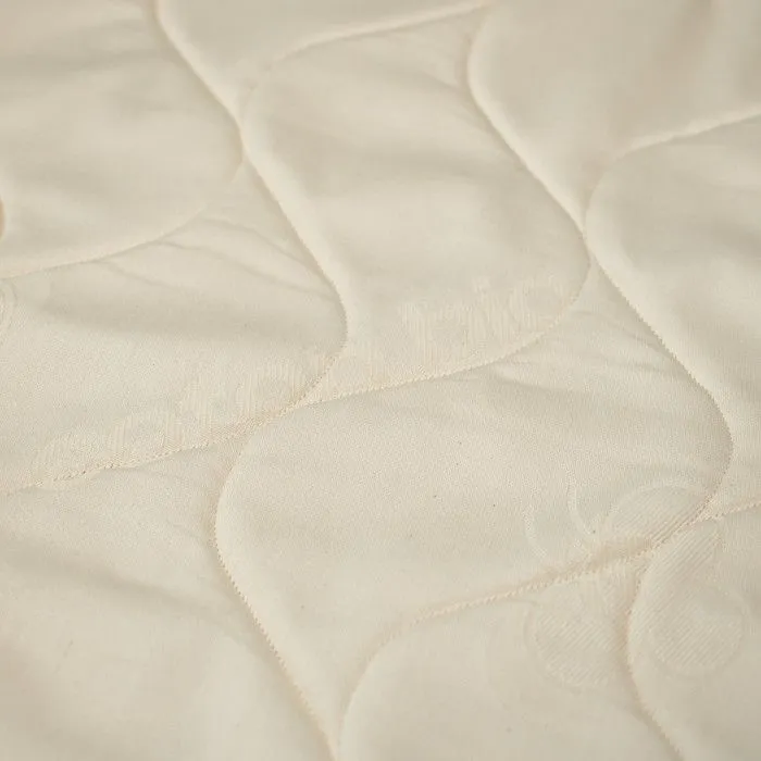 Matelas bébé Anti-reflux en coton bio Made in France Écru 60x120-2