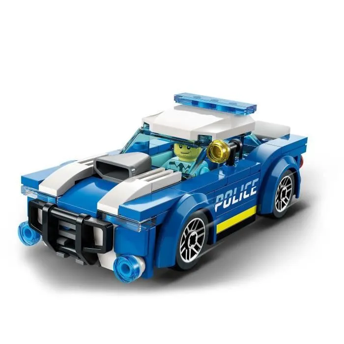 LEGO® 60312 City La Voiture de Police, Jouet pour Enfants dès 5 ans avec Minifigure Officier, Idée de Cadeau, Série Aventures-1