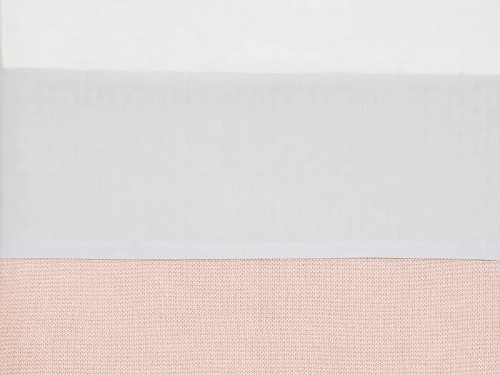 Drap plat lit bebe Jollein - 008-524-00078 - Drap pour Lit de Bebe/Lit de Bebe Soft Grey 120 x 150 cm 1 Unite-0
