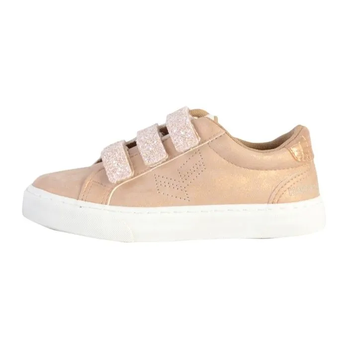 Basket Enfant Kaporal - Tippy - Scratch Pailletés - Imprimé Python - Confort Exceptionnel-0
