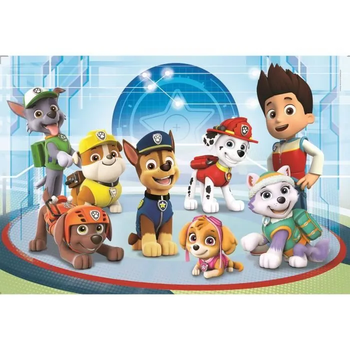 Puzzle 24 pièces Maxi Pat'Patrouille - Clementoni - Mixte - 3 ans et plus-1