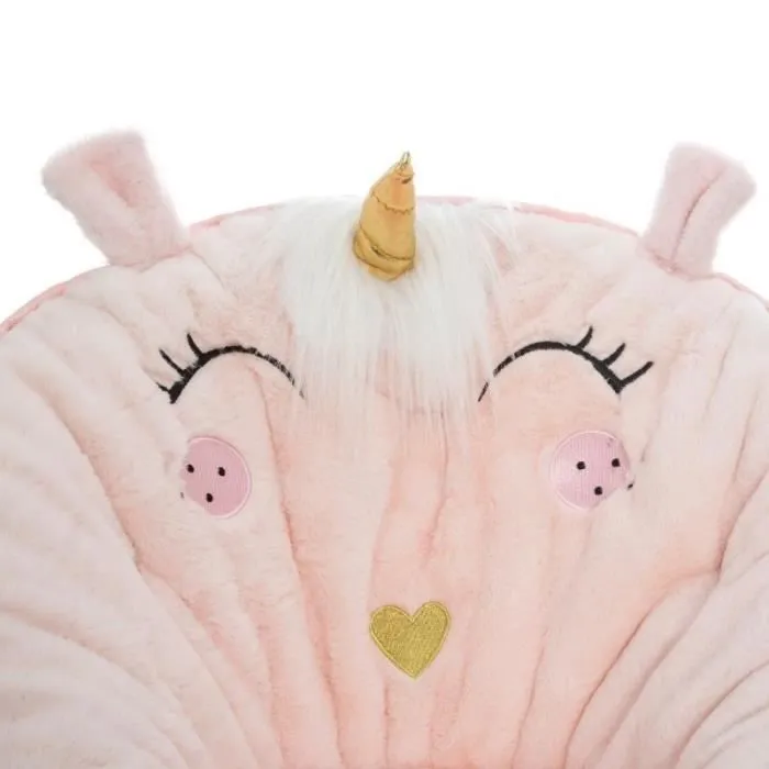 Fauteuil Pliable pour Enfant "Licorne" 50cm Rose-1