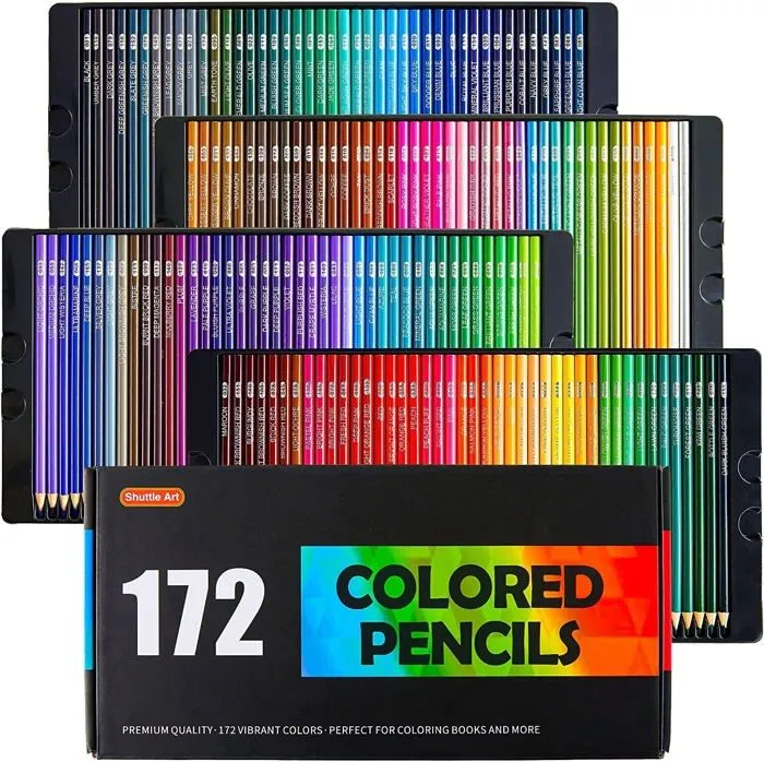Crayon de couleur - craie grasse Shuttle art - sa cp172-0