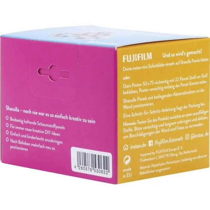 Fujifilm SHACOLLA Herz 22 Bilder Instax Mini - 70100142334-2