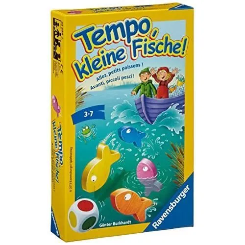 Jeu de société - RAVENSBURGER - Tempo, kleine Fische - 2 à 6 joueurs - À partir de 4 ans - Mixte-0