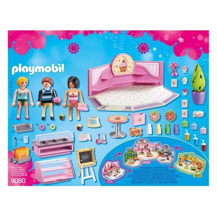 PLAYMOBIL 9080 - City Life - Le Café Cupcake-1