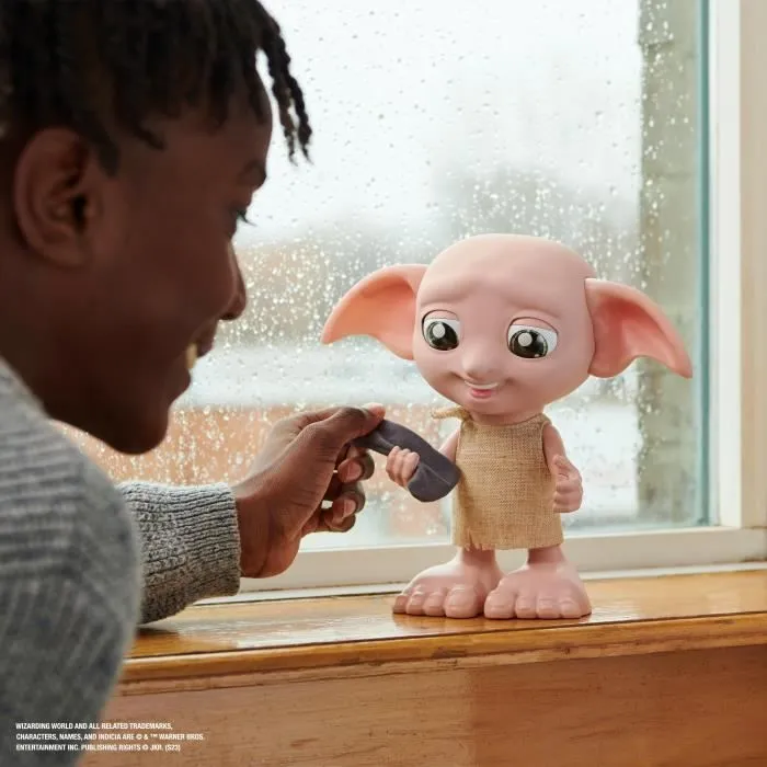 Harry Potter - Figurine DOBBY interactive - 20 cm - Wizarding World-4