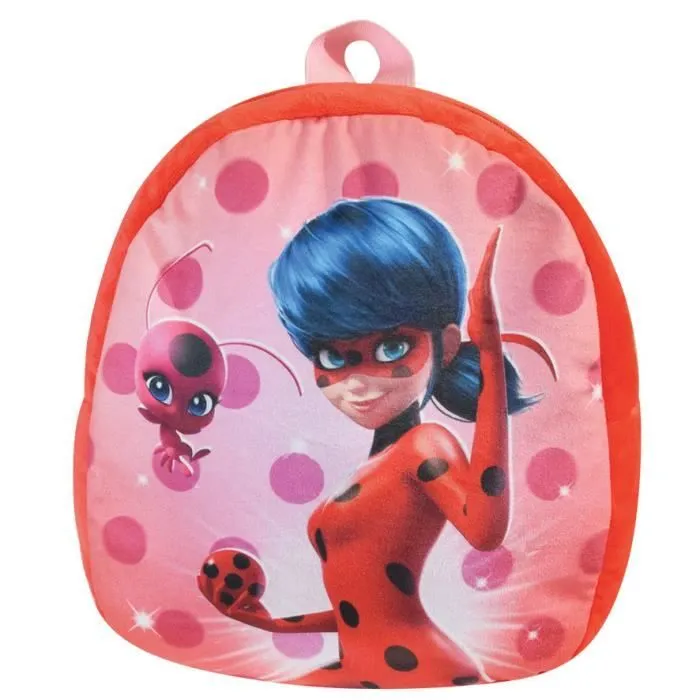 Sac à dos enfant Jemini Miraculous - rouge - 5 L-0