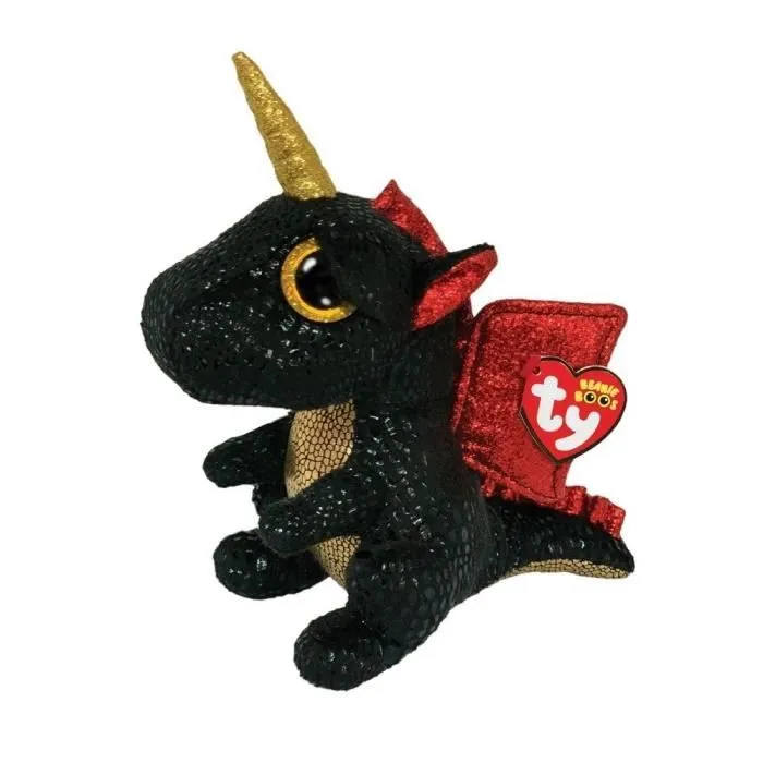 Peluche TY Beanie Buddy Grindal Dragon 24cm-0