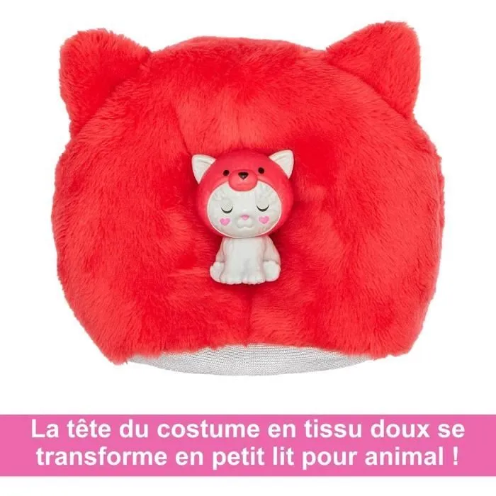 Barbie-Cutie Reveal-Poupée sur le thème des costumes, chaton panda HRK23-6