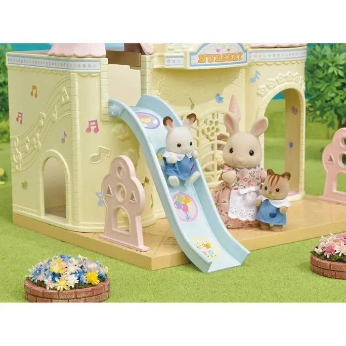 SYLVANIAN FAMILIES - 5316 - La crèche des bébés - Château avec accessoires de jeu - Bleu-1