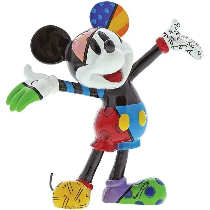 Disney By Britto 4049372 Mini Figurine Mickey Mouse 7,6 cm-0