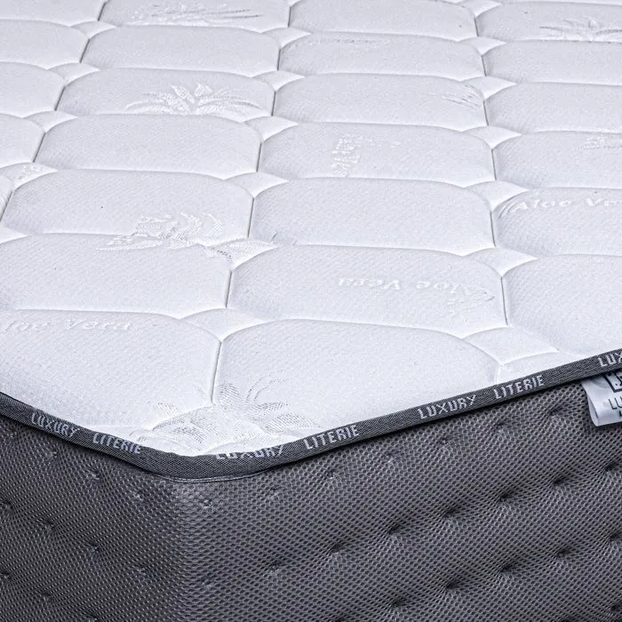 Matelas 140x190 cm, Zen, 20 cm, mémoire de forme, ferme, réversible, fabrication PORTUGAL-4