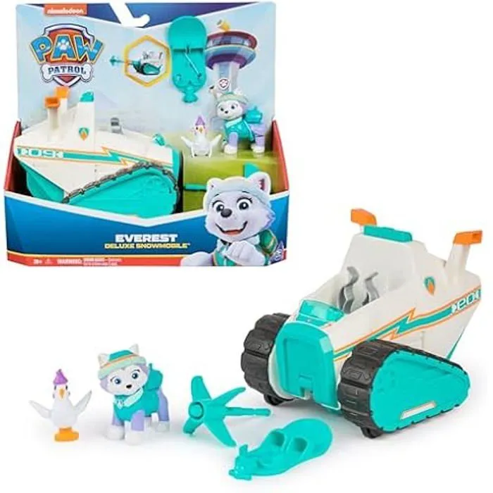 Véhicule à Fonction - PAW PATROL - Everest - Camion-Neige - Figurines Amovibles - 3 Ans et +-0