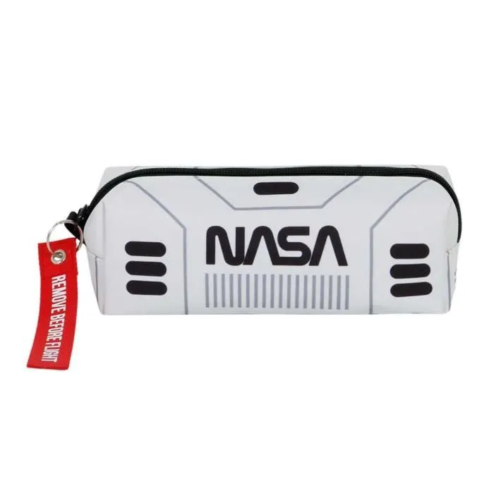 Trousse Carré FAN 2.0 - NASA Spaceship - Blanc - KARACTERMANIA - Trousse - Zippée - Synthétique-1