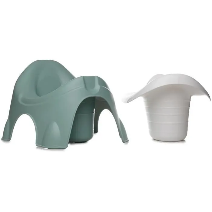 Pot - THERMOBABY - IDEO - Vert Sauge - Avec écuelle amovible, ergonomique et robuste-1