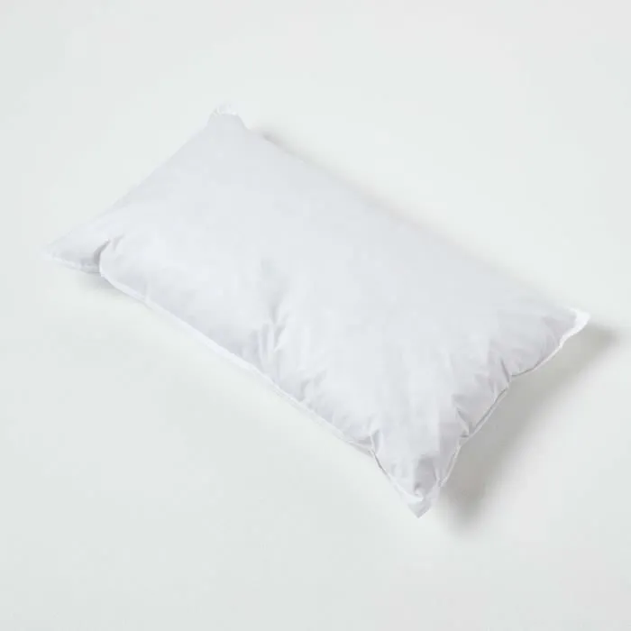 Coussin de garnissage en plumes de canard et coton - HOMESCAPES - 30x50 cm - Lot de 2-1