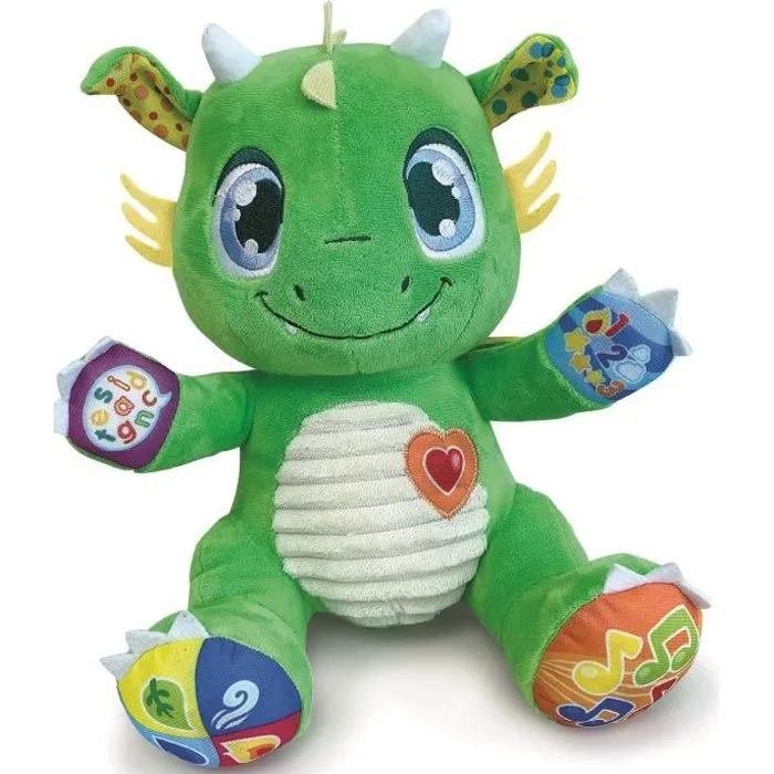 Peluche interactive Baby Clementoni - Mon copain le Dragon - Mixte - 6 mois et plus-0