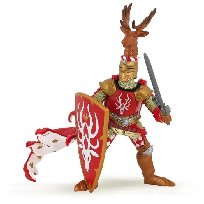 Figurine Maître des armes cimier cerf - PAPO - LE MONDE MEDIEVAL - Pour Enfant à partir de 3 ans-0