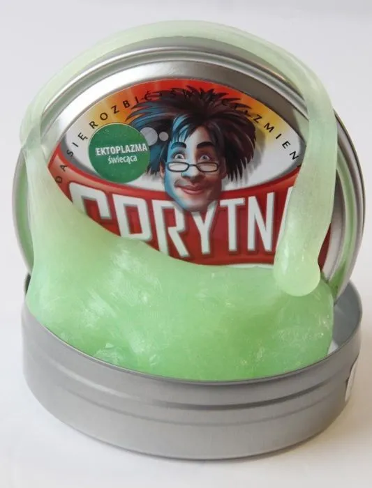 Jouet - Intelligente - Pâte Ectoplasma Fluo Vert - 80g - Change de couleur - Brille dans le noir-1