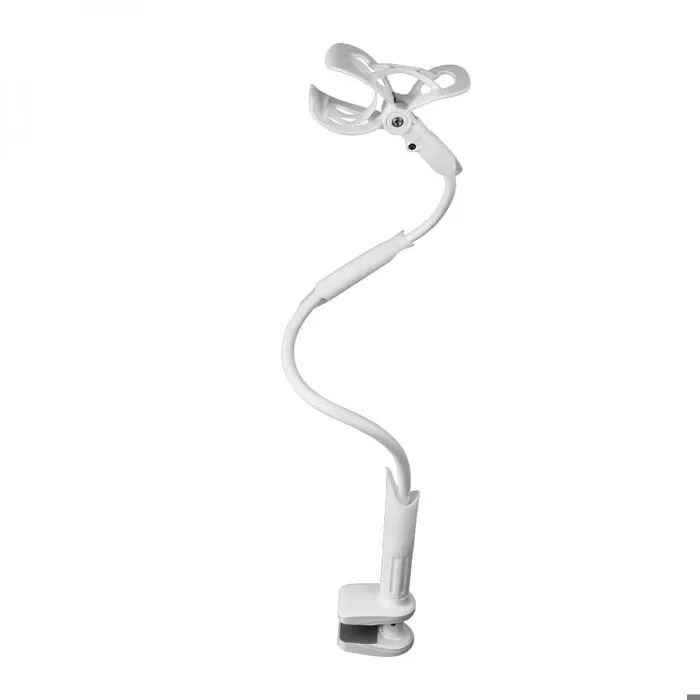 Lot de 2 supports universels pour camera bébé, babyphone, moniteur, Flex - Blanc - Monsieur Bébé-1