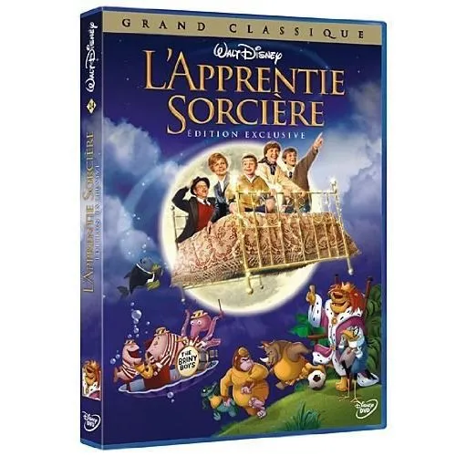 Disney Classiques - DVD L'apprentie sorcière - Version longue restaurée-0