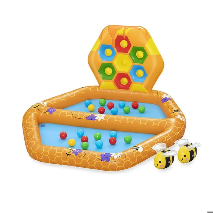 Piscine à balles Bestway Abeille 127 x 119 x 61 cm-0