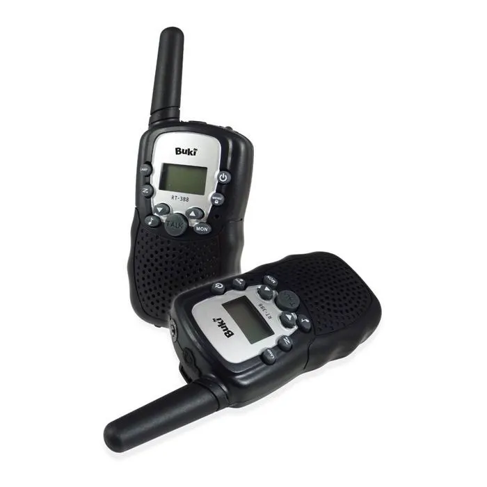 Talkie walkie BUKI France - Jeu découverte - 8 canaux - Portée 3 km - À partir de 8 ans-0