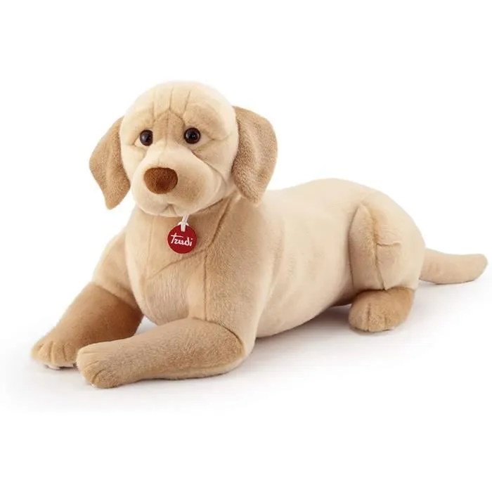 Chien en peluche - Trudi - Liam - 74 cm - Beige - Pour bébé - Mixte-0