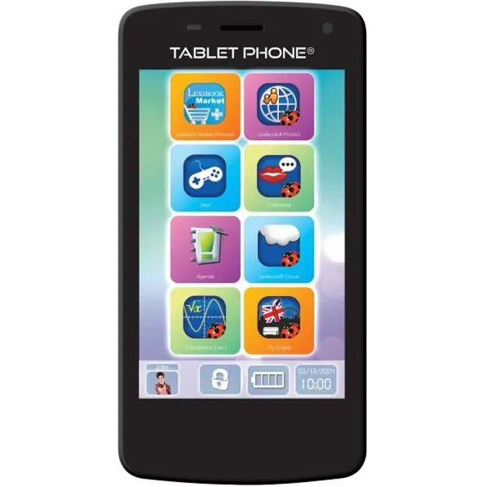 Tablet Phone - LEXIBOOK - Téléphone multimédia - Wi-Fi - Mixte-0