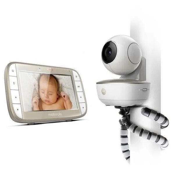 Ecoute bébé VM855 CONNECT WIFI SUR TEL + ECRAN 5" - Cam motorisé à distance - Batterie et secteur -Temperature- T-Walkie -MOTOROLA-4
