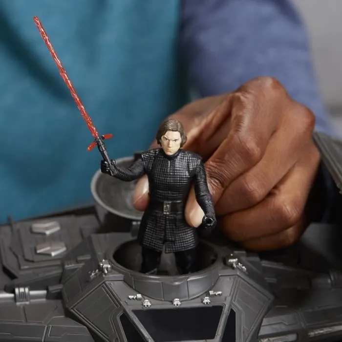 STAR WARS - Véhicule Tie Silencer + Figurine Kylo Ren 10cm - HASBRO - Sons, effets spéciaux et projectile inclus-2
