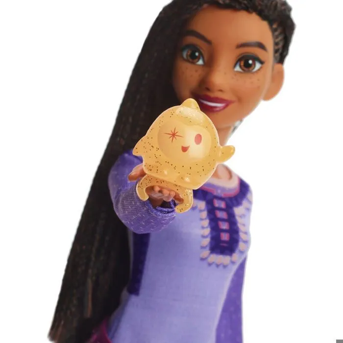 Poupée - Mattel - Disney Wish Singing Asha of Rosas - Chante en espagnol - Mode interchangeable - 21,5 cm-4