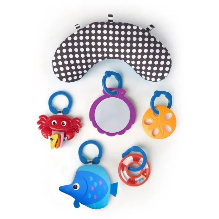 BABY EINSTEIN Tapis d'éveil Neptune Under the Sea Lights & Sounds™ Activity Gym-3