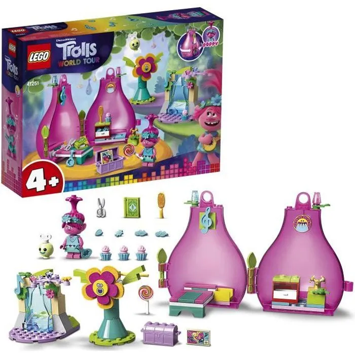 LEGO® 4+ Trolls™ 41251 - La capsule de Poppy-0