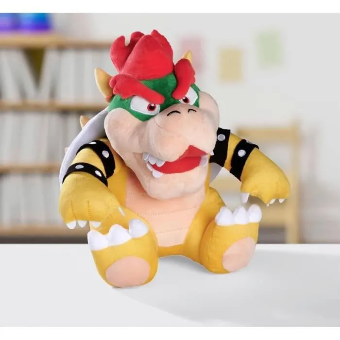 Super Toys Mario Bowser Peluche 27 cm-3