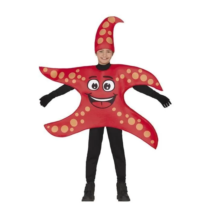 Guirca Déguisement étoile de mer rouge enfant (10-12 ans)-0