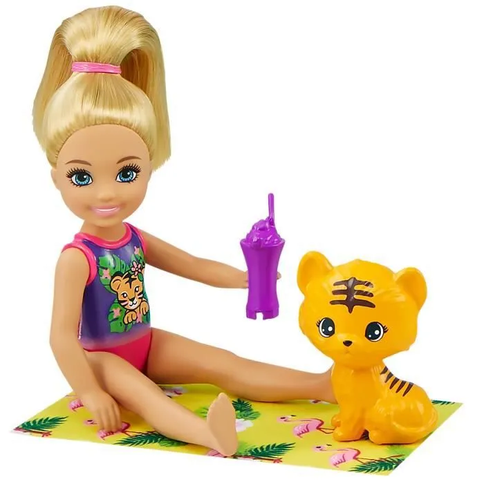 Barbie - Coffret Chelsea Rivière de la Jungle - Dès 3 ans-1
