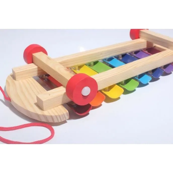 Jouet musical Xylophone en bois pour bébé et enfant - Sagesse - WSM60720105-1