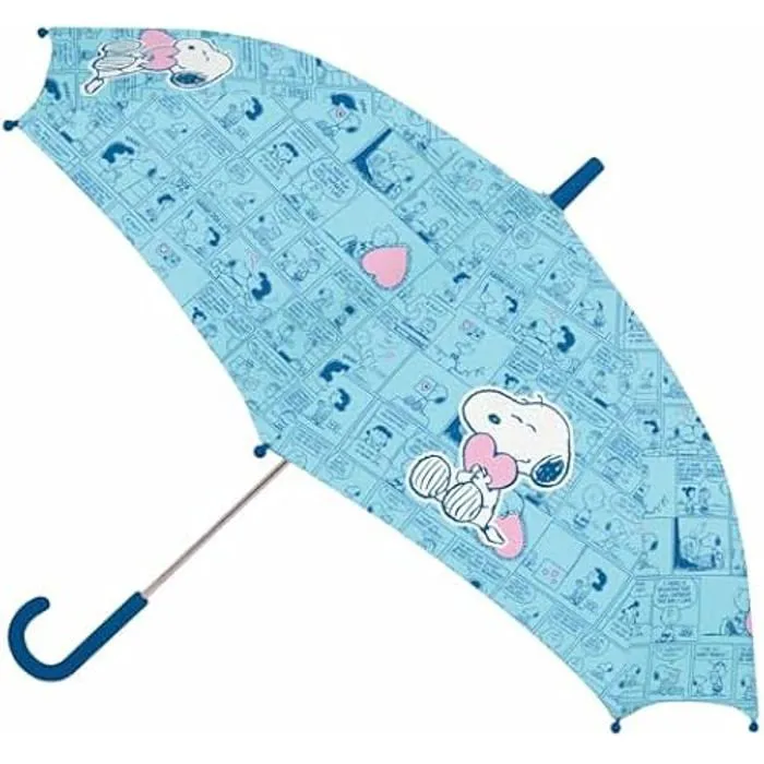 Parapluie - SAFTA - SNOOPY LOVE - Manuel - 8 panneaux - Métallique 48 cm-0